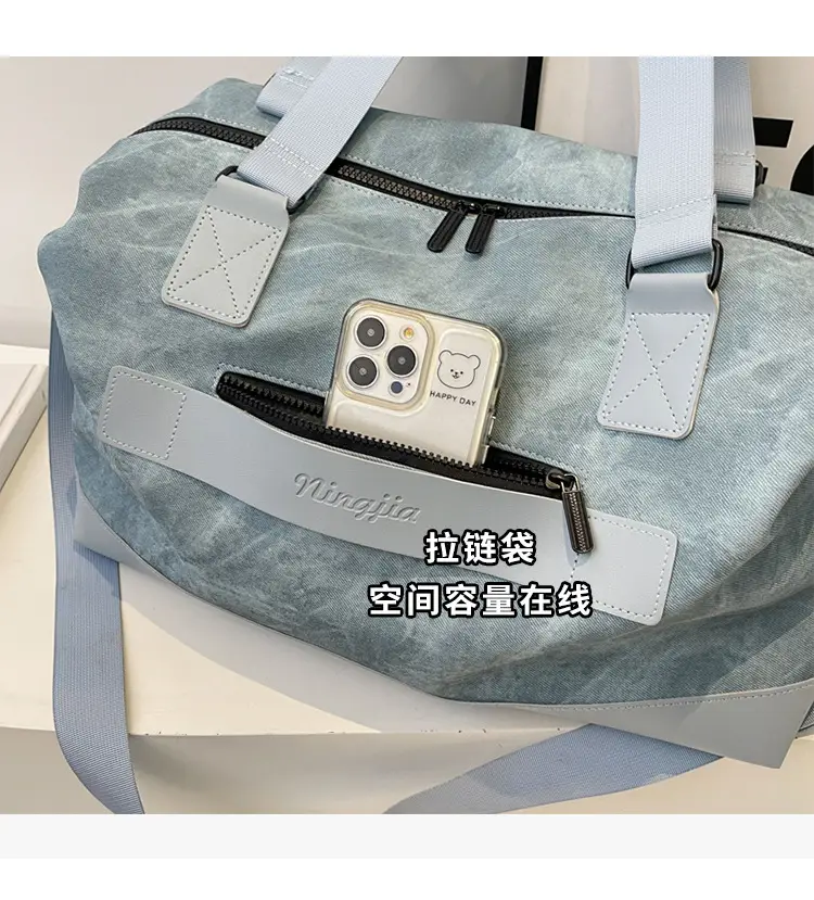 Large Capacity Crossbody Bag for Travel Fitness Casual Fashion — feature 8