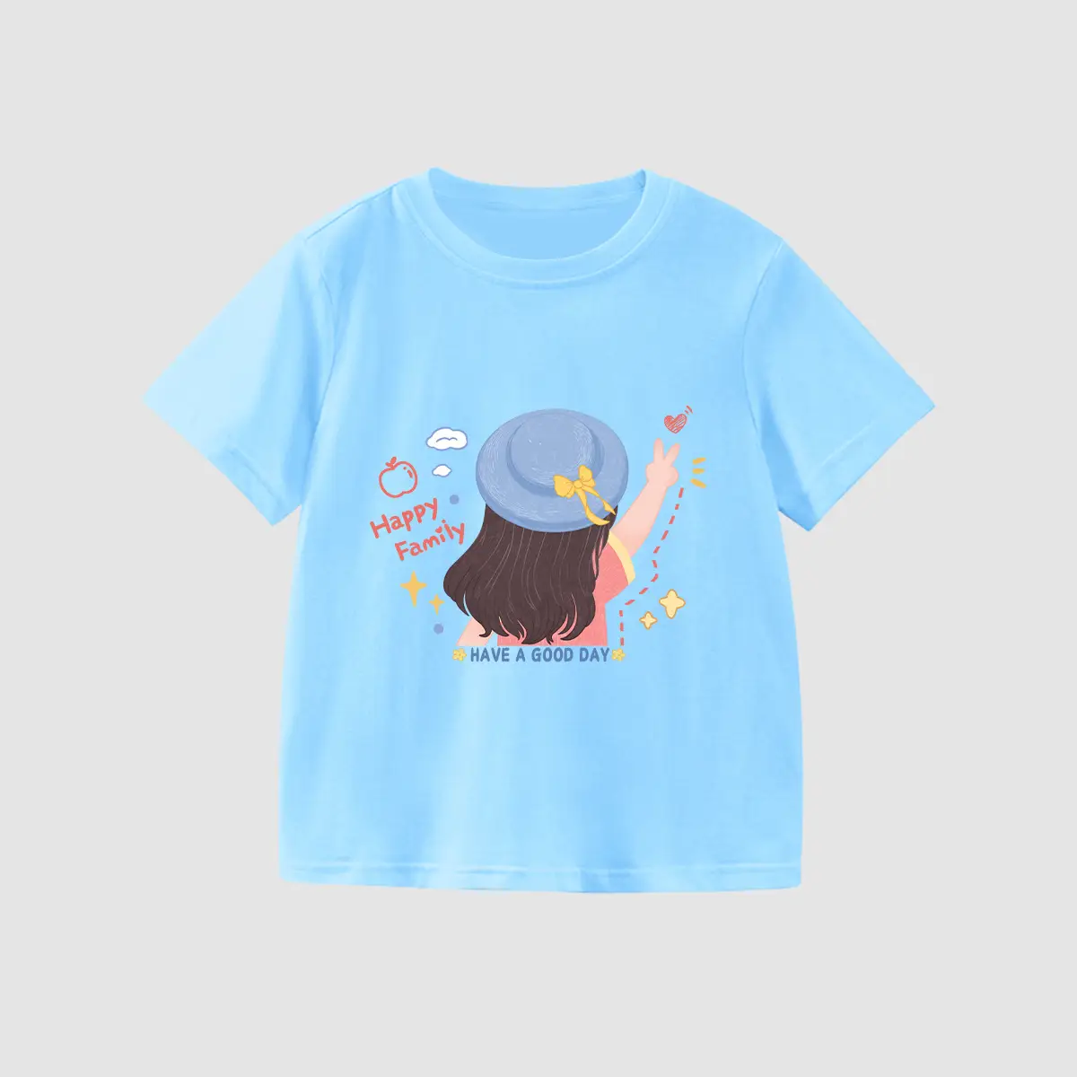 Boys' White Printed T-Shirt Medium to XL - Image 12