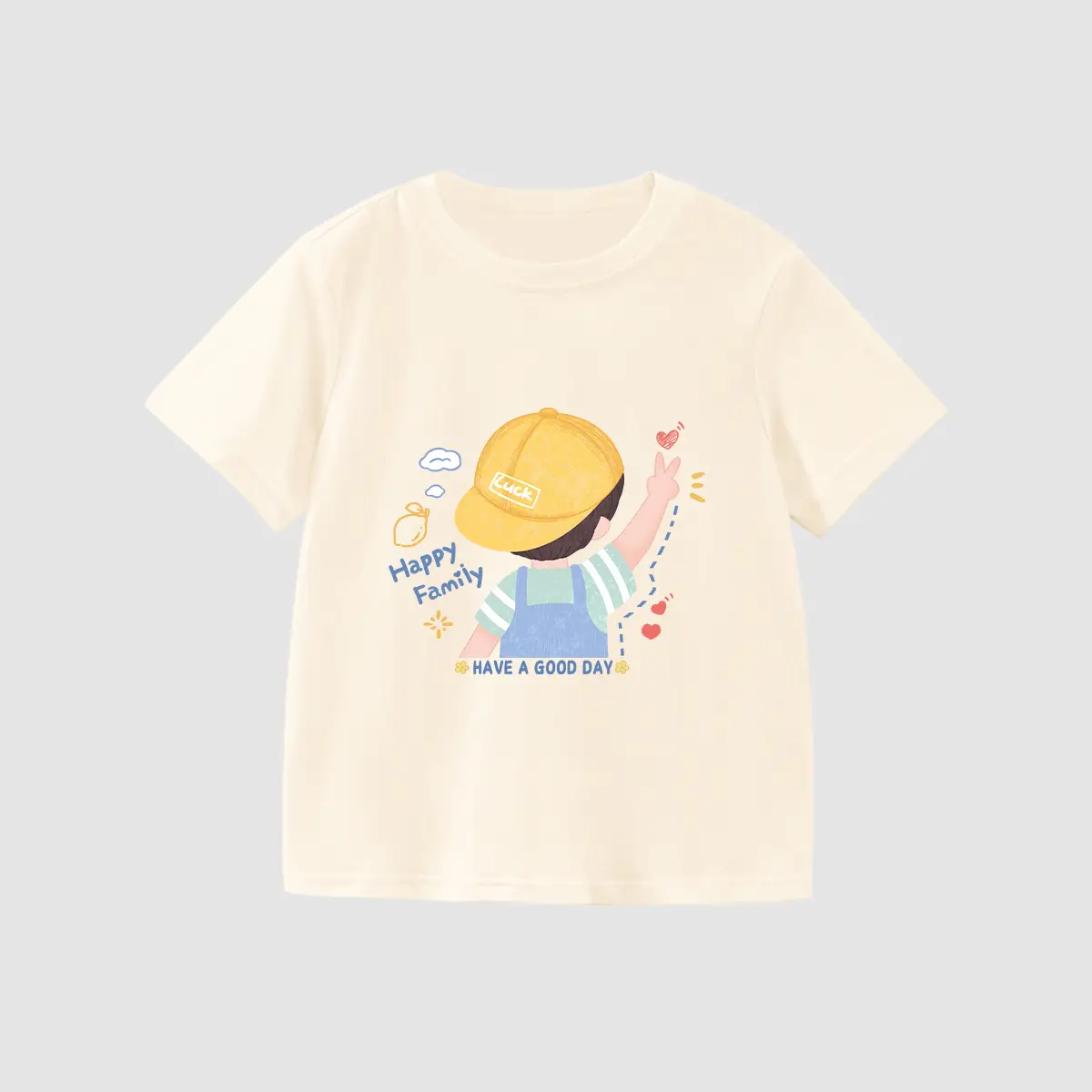 Boys' White Printed T-Shirt Medium to XL - Image 14