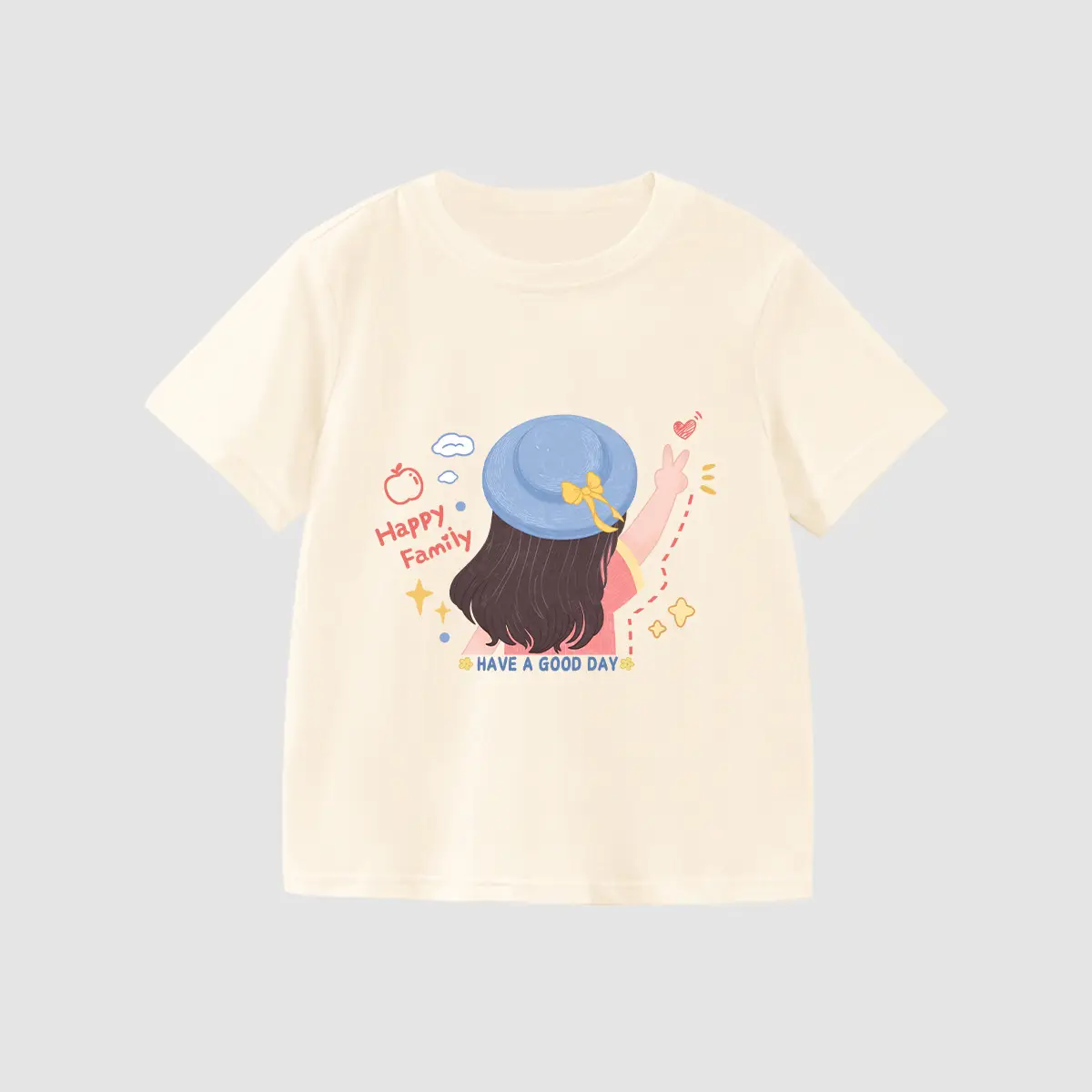 Boys' White Printed T-Shirt Medium to XL - Image 15