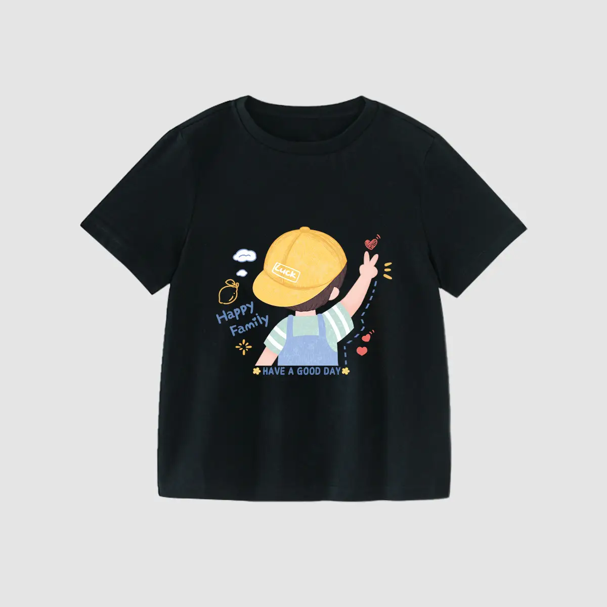 Boys' White Printed T-Shirt Medium to XL - Image 5