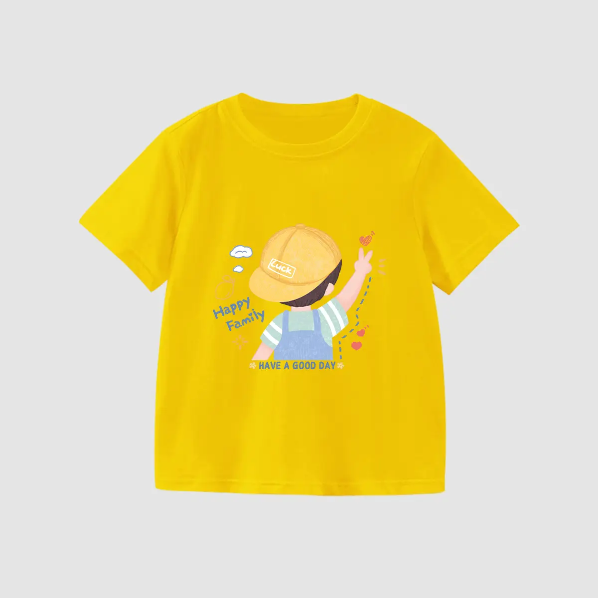 Boys' White Printed T-Shirt Medium to XL - Image 7