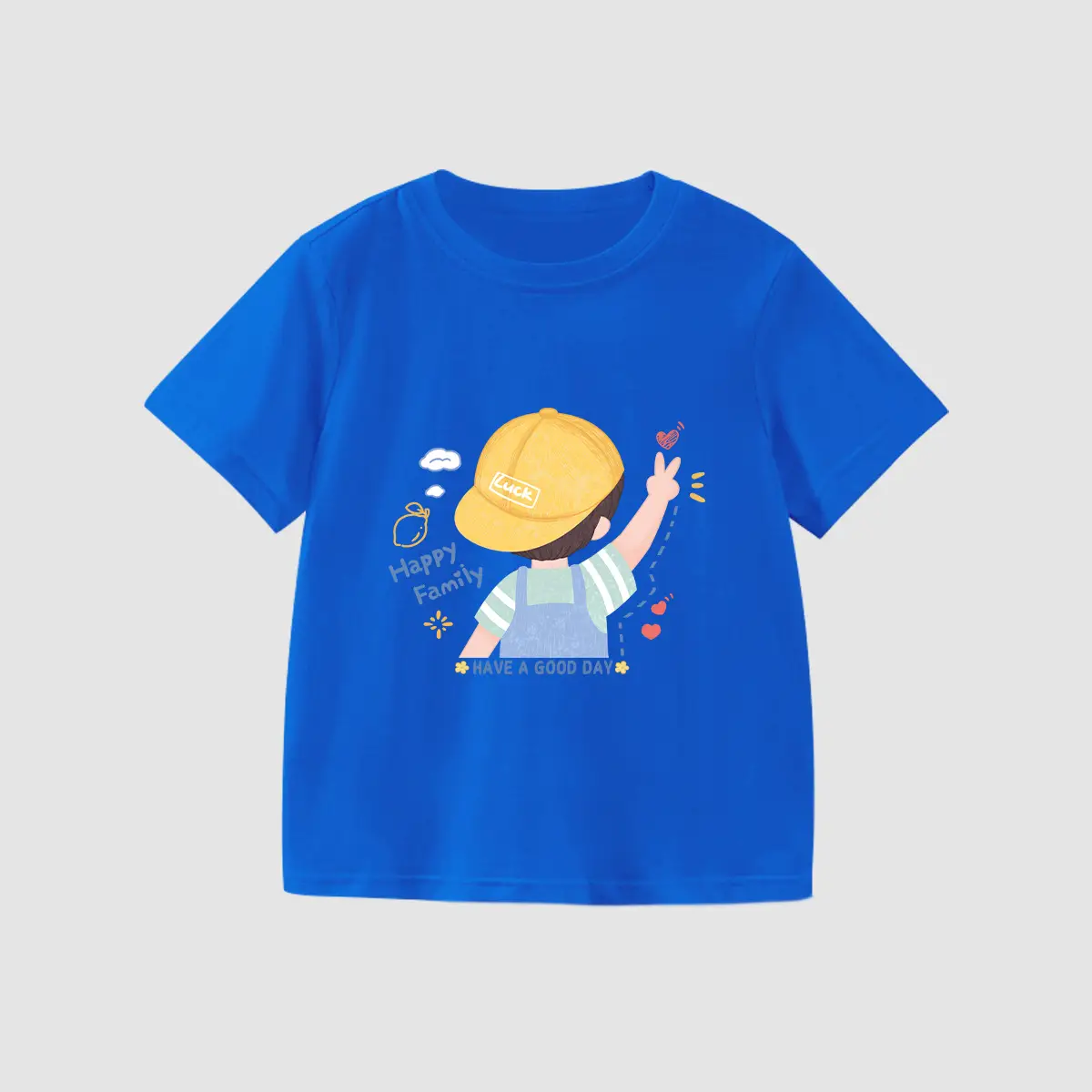 Boys' White Printed T-Shirt Medium to XL - Image 9