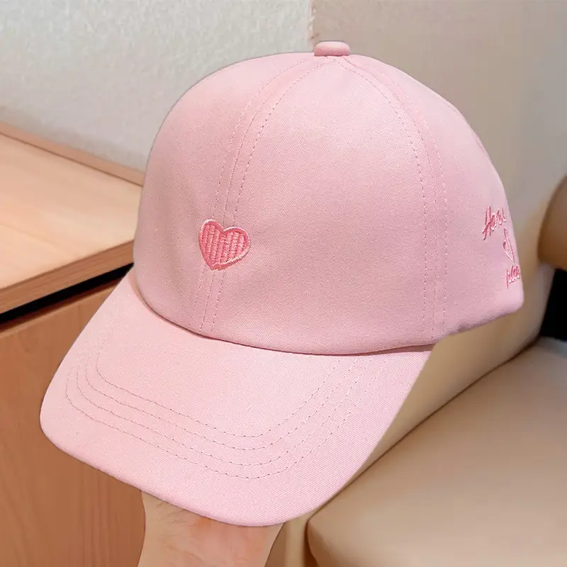 Children's Heart Cap for Boys Girls Sun Protection Visor Cap