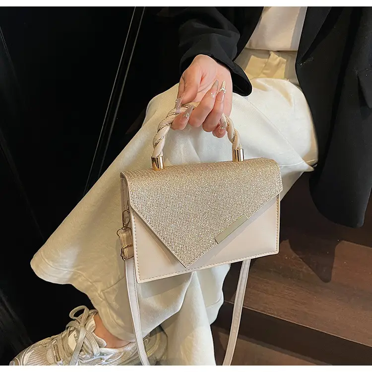 New Style Women's Gold Embroidered Crossbody Bag — feature 11