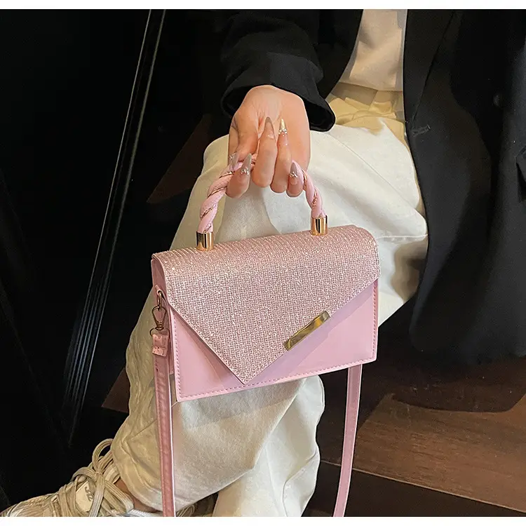 New Style Women's Gold Embroidered Crossbody Bag — feature 14