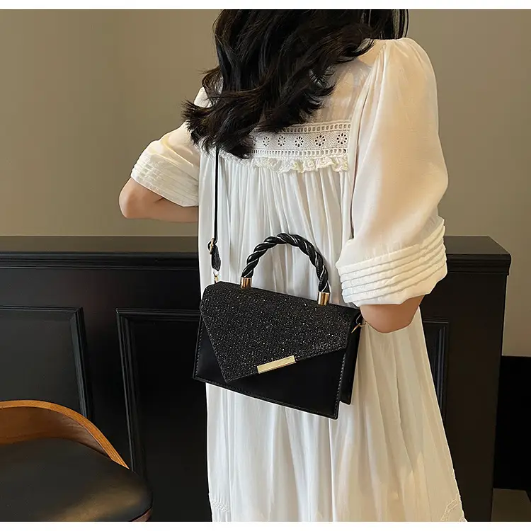 New Style Women's Gold Embroidered Crossbody Bag — feature 18