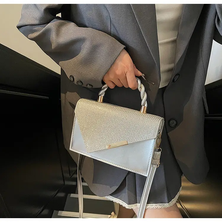 New Style Women's Gold Embroidered Crossbody Bag — feature 20