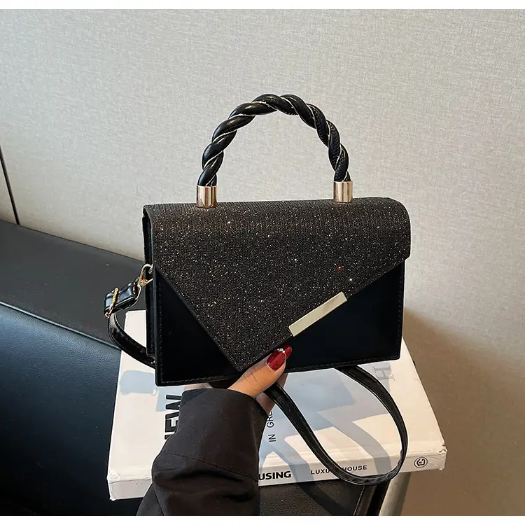 New Style Women's Gold Embroidered Crossbody Bag — feature 24