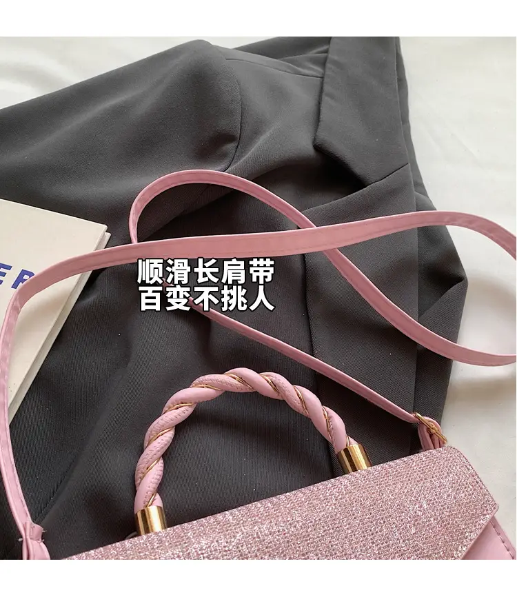 New Style Women's Gold Embroidered Crossbody Bag — feature 3