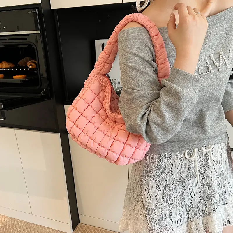 Korean Style Quilted Shoulder Bag 2025 Summer - Image 7