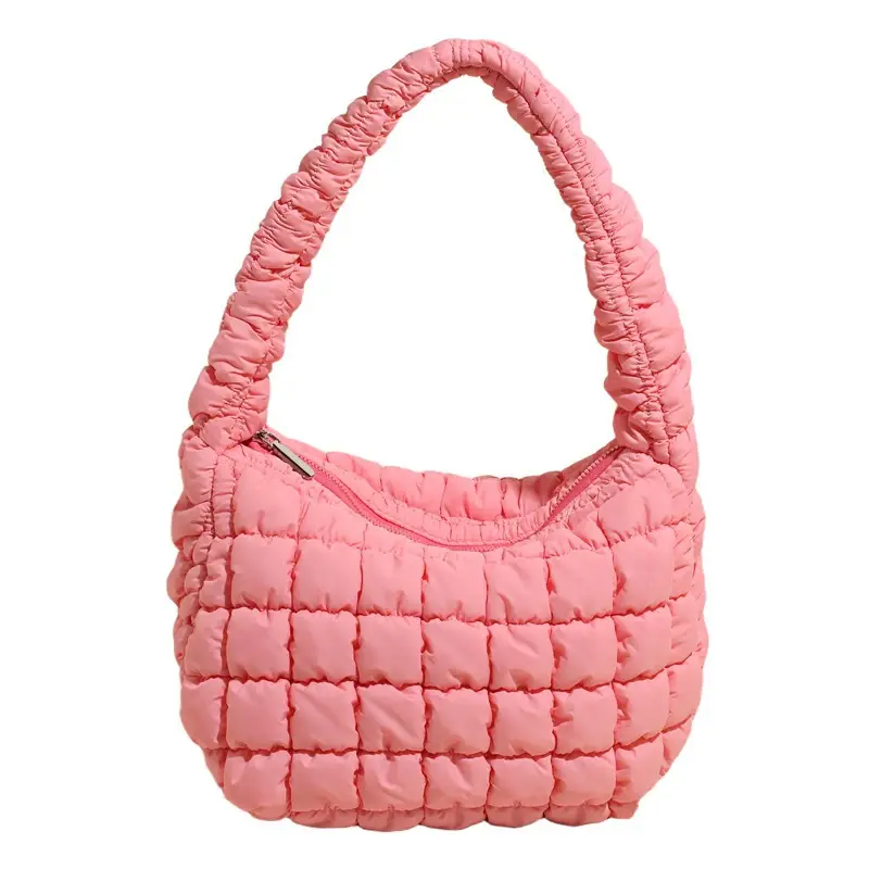 Korean Style Quilted Shoulder Bag 2025 Summer - Image 2