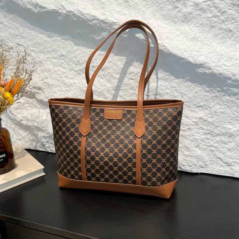 2025 Printed Tote Bag Women Large Capacity Shoulder Bag - Image 7