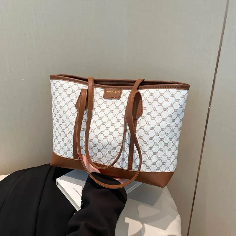 2025 Printed Tote Bag Women Large Capacity Shoulder Bag - Image 8
