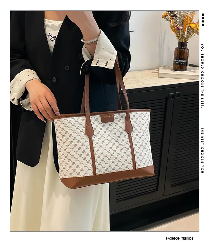 2025 Printed Tote Bag Women Large Capacity Shoulder Bag — feature 1