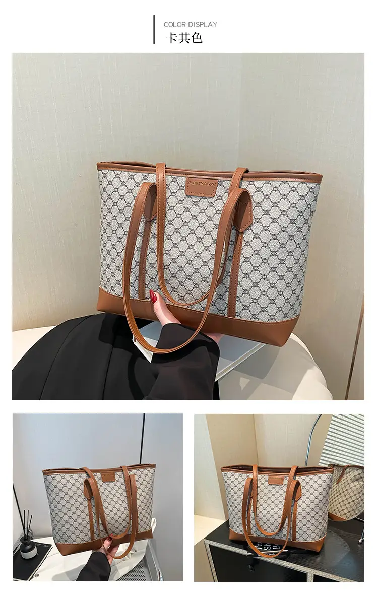 2025 Printed Tote Bag Women Large Capacity Shoulder Bag — feature 25