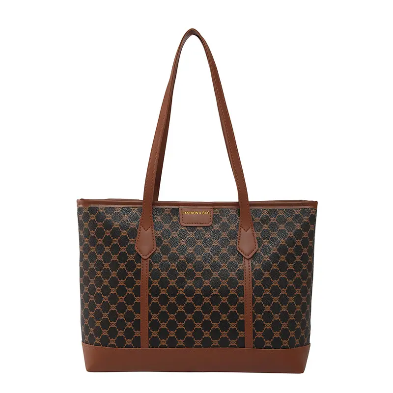 2025 Printed Tote Bag Women Large Capacity Shoulder Bag - Image 3