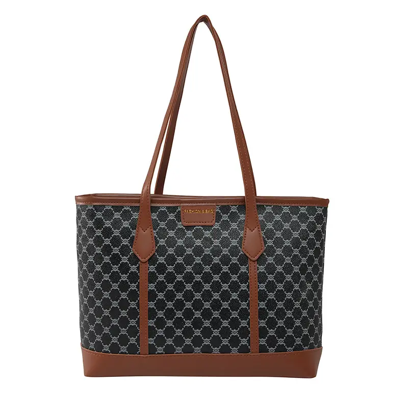2025 Printed Tote Bag Women Large Capacity Shoulder Bag - Image 4
