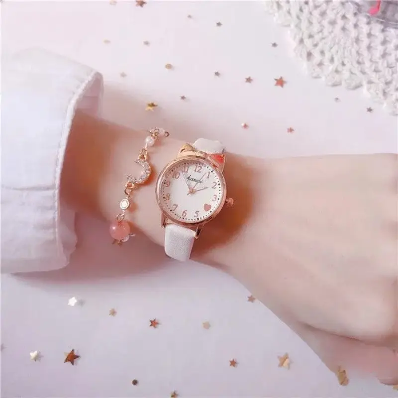 Korean Version Cute Girl Pointer Cartoon Digital Quartz Watch for Girls - Image 19