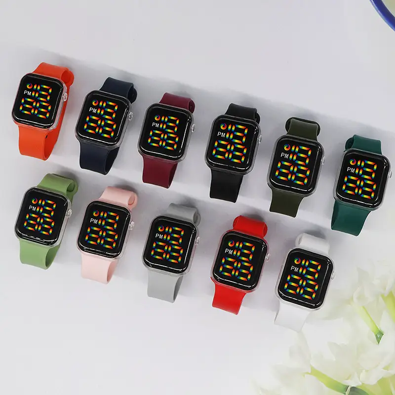 Green LED Smart Watch with Colorful Display - Image 14