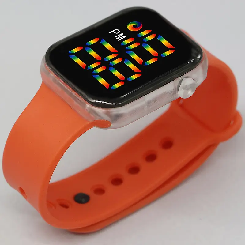 Green LED Smart Watch with Colorful Display - Image 3