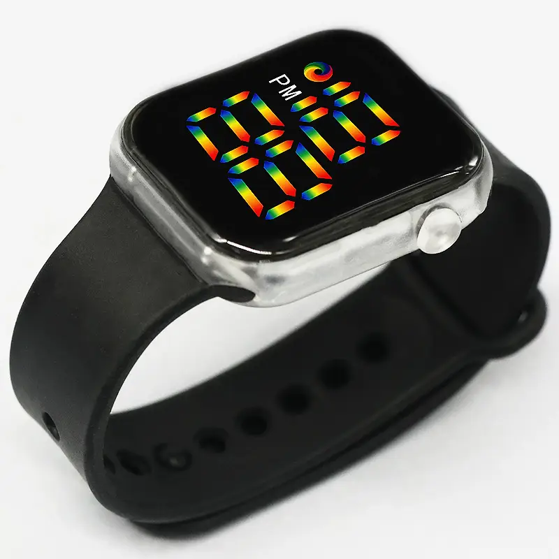 Green LED Smart Watch with Colorful Display - Image 5