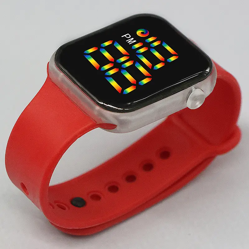 Green LED Smart Watch with Colorful Display - Image 6