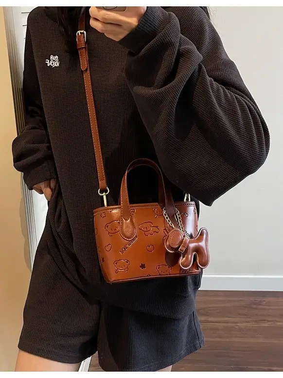 Black Crossbody Bag Women Summer 2025 High-end Western Style - Image 7