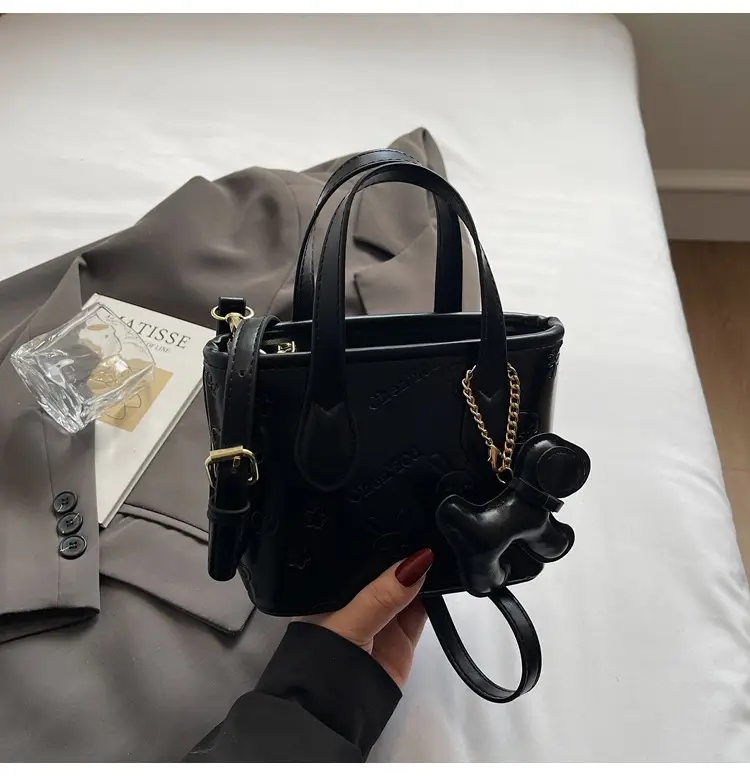 Black Crossbody Bag Women Summer 2025 High-end Western Style — feature 9