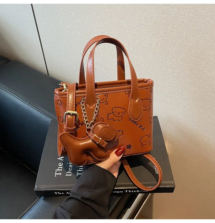 Black Crossbody Bag Women Summer 2025 High-end Western Style - Image 3