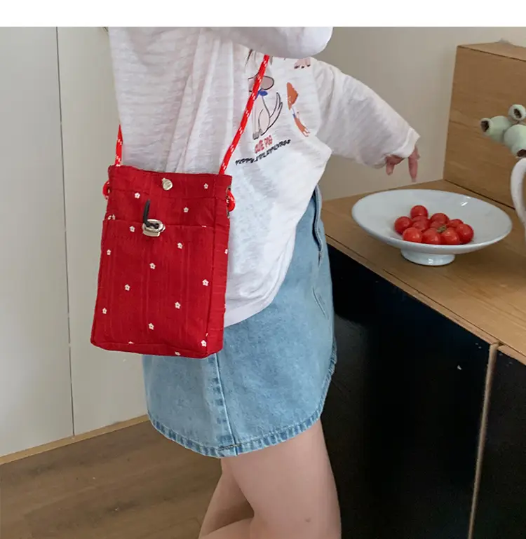 Women's Korean Style Shoulder Crossbody Mobile Bag Set — feature 14