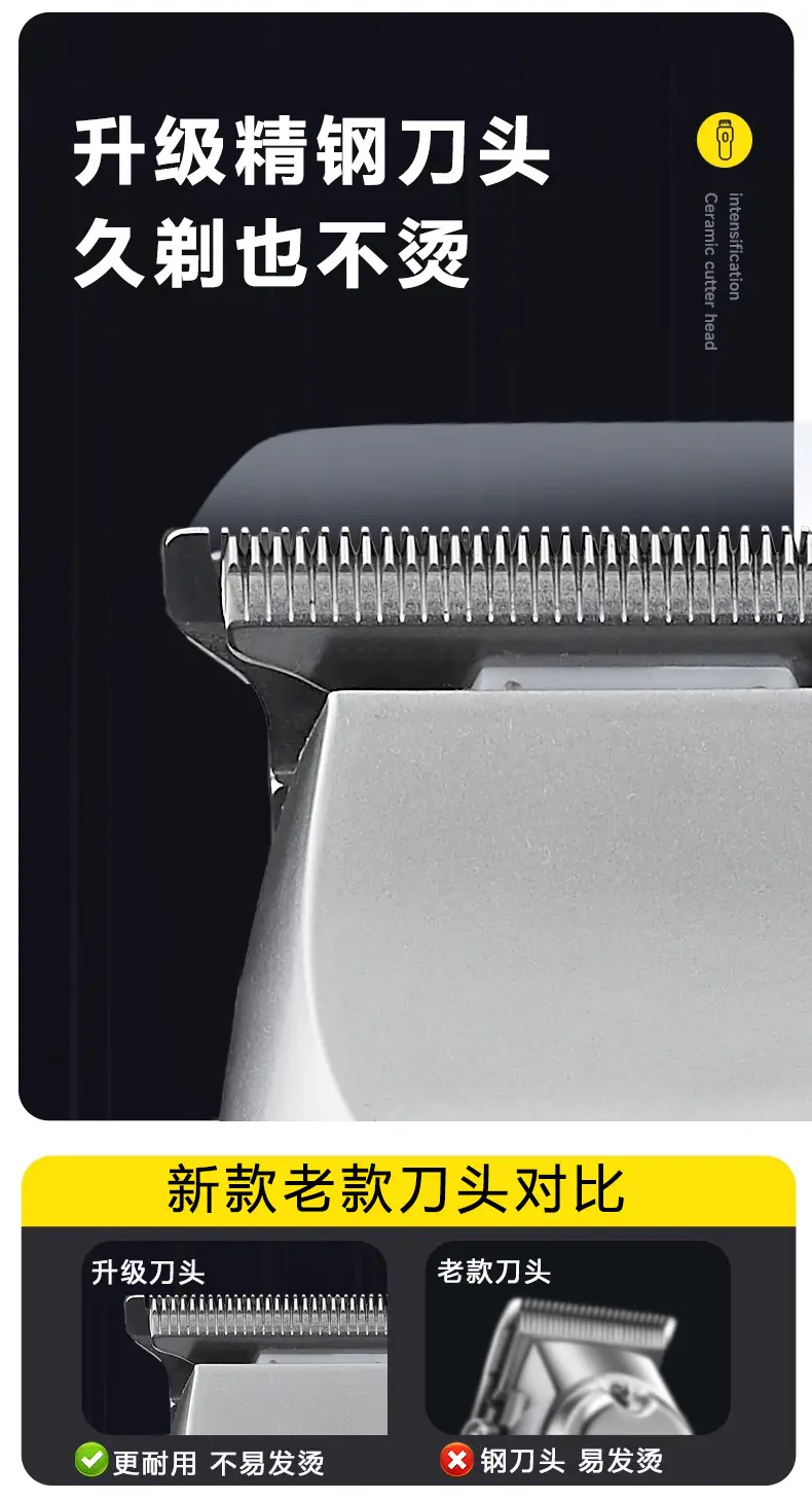Electric Hair Clipper with 2200mAh Battery — feature 6