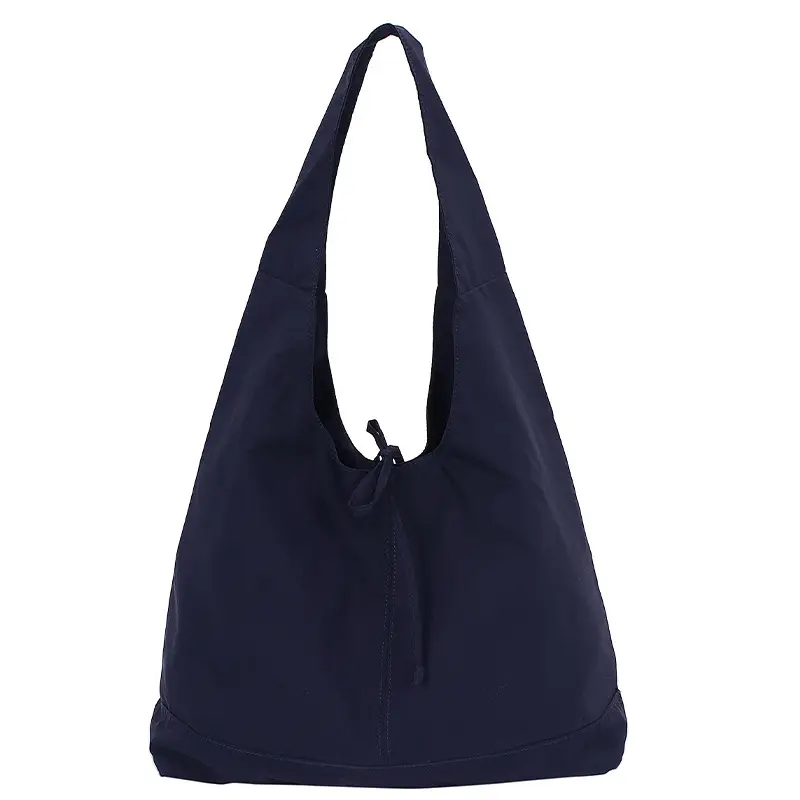 French Style Women's Bow Shoulder Bag Large Capacity Nylon - Image 3