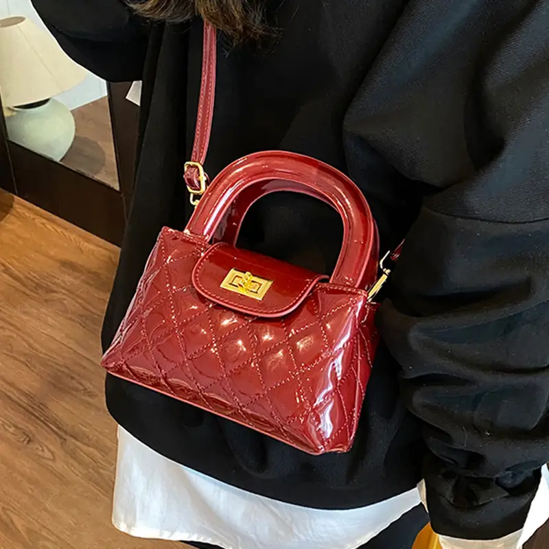 White Rhombus Shoulder Bag for Women 2026 - Image 9