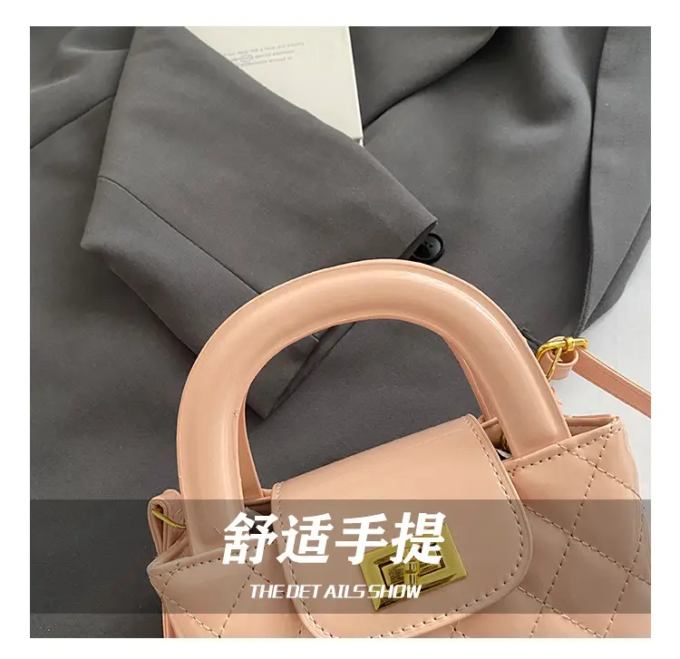 White Rhombus Shoulder Bag for Women 2026 — feature 12
