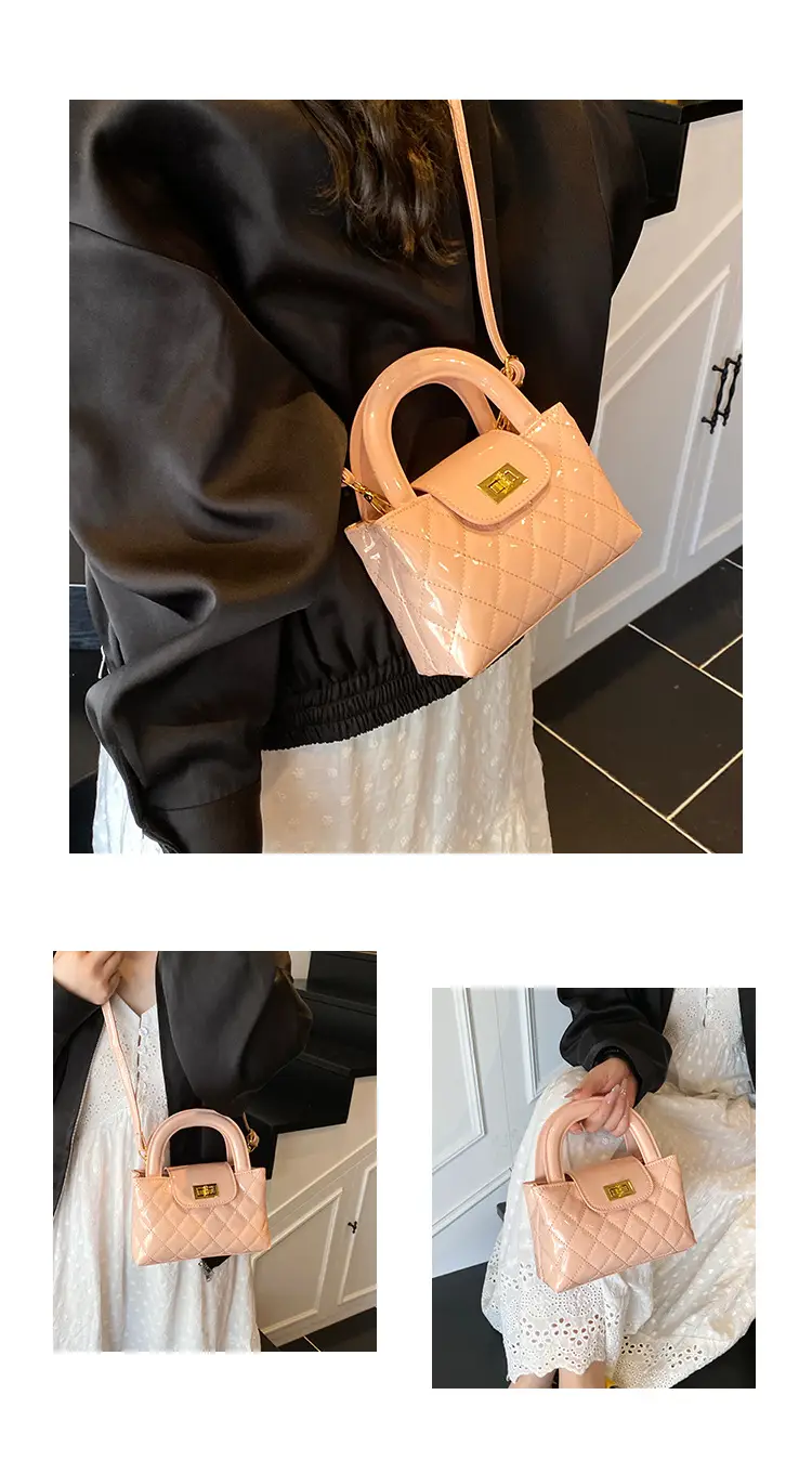 White Rhombus Shoulder Bag for Women 2026 — feature 9