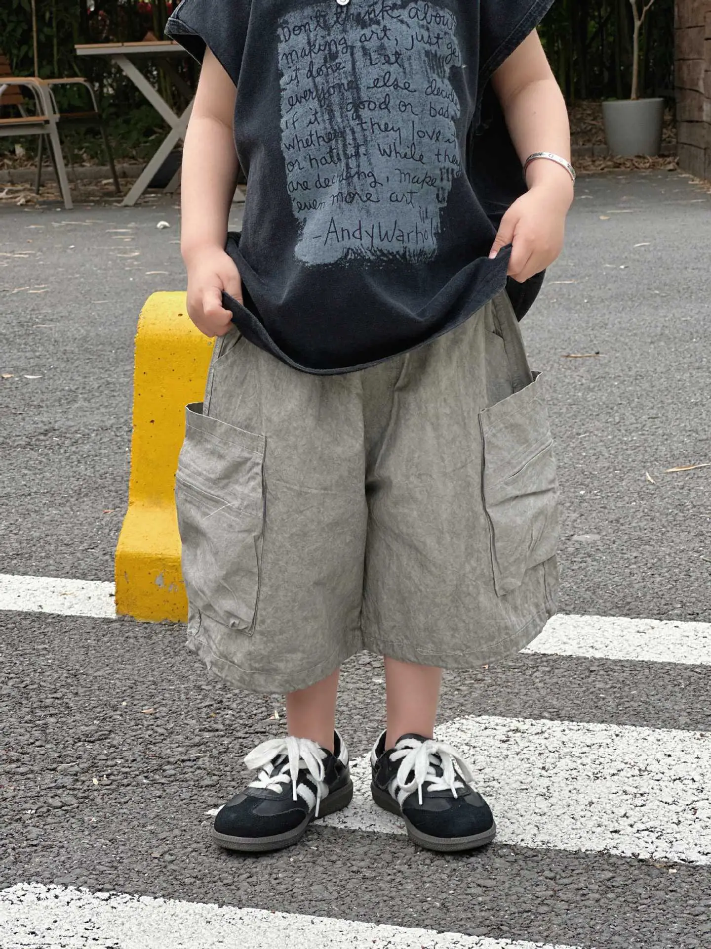 Kids American Retro T-Shirt Short Sleeve Summer Print — feature 9