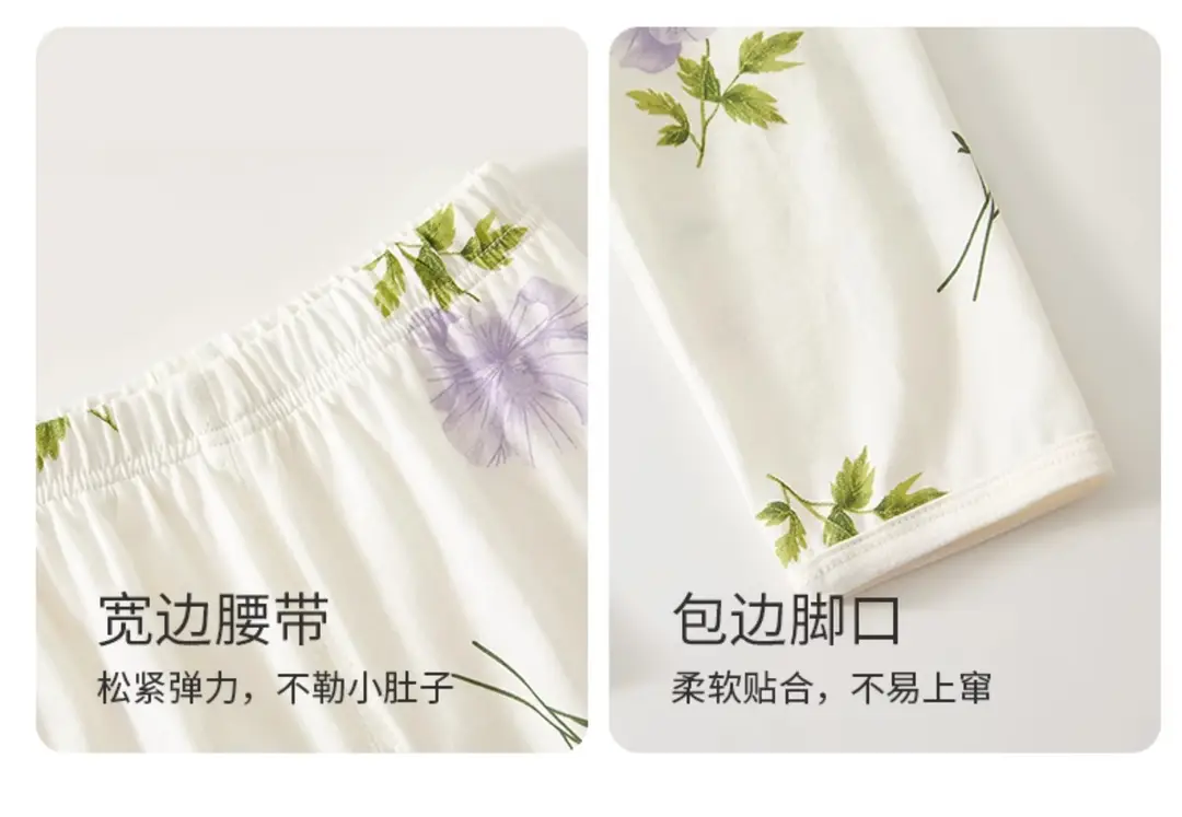 Girls' Pajamas Summer 2026 New Style Baby Air-Conditioning Clothing Set Pure Cotton Thin Style Little Princess Fashionable Girl Home Wear — feature 12