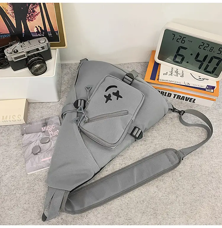 Japanese Style Crossbody Bag for Men Large Capacity Nylon — feature 30