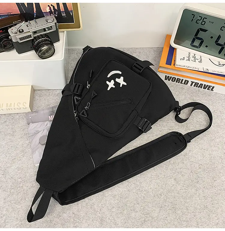 Japanese Style Crossbody Bag for Men Large Capacity Nylon — feature 31