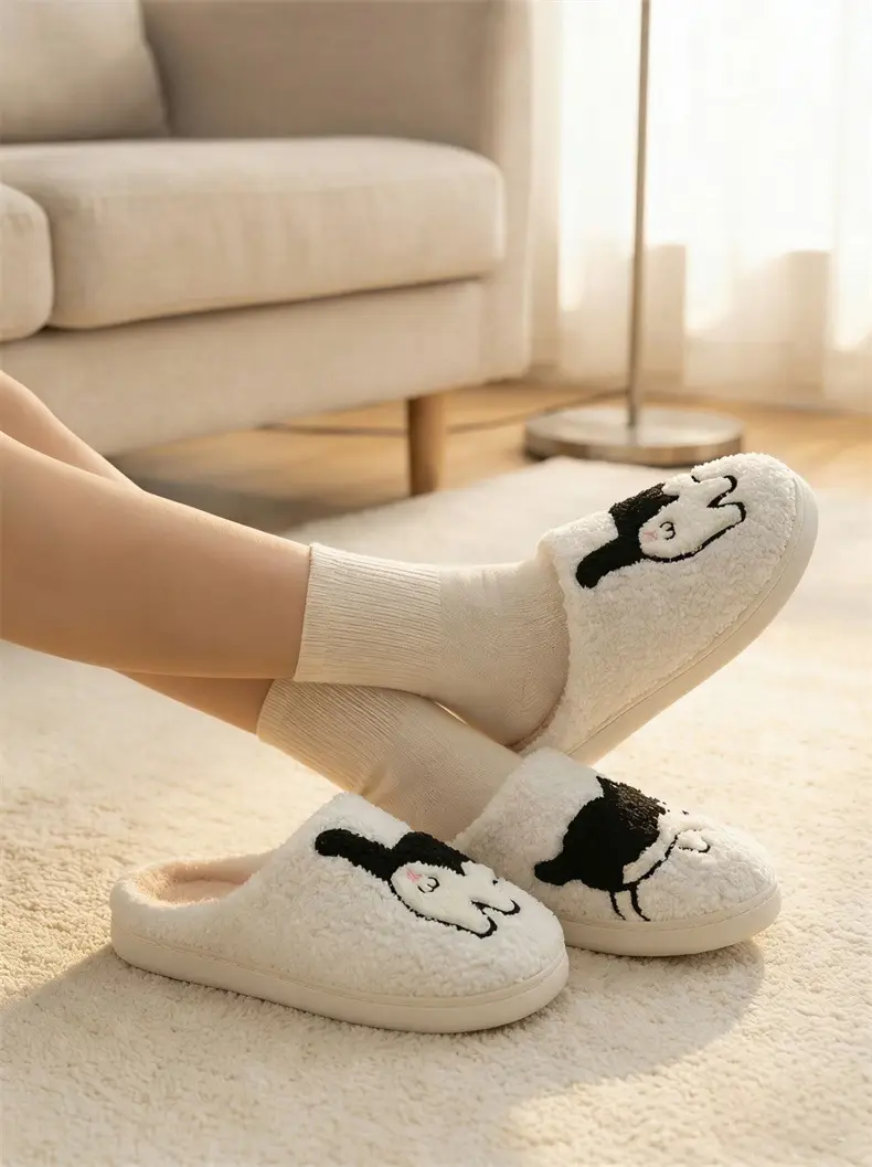 Cross-Border Shipping Cartoon Dachshund Cotton Slippers Home Cartoon Cotton Slippers Indoor Slippers Home Slippers — feature 9