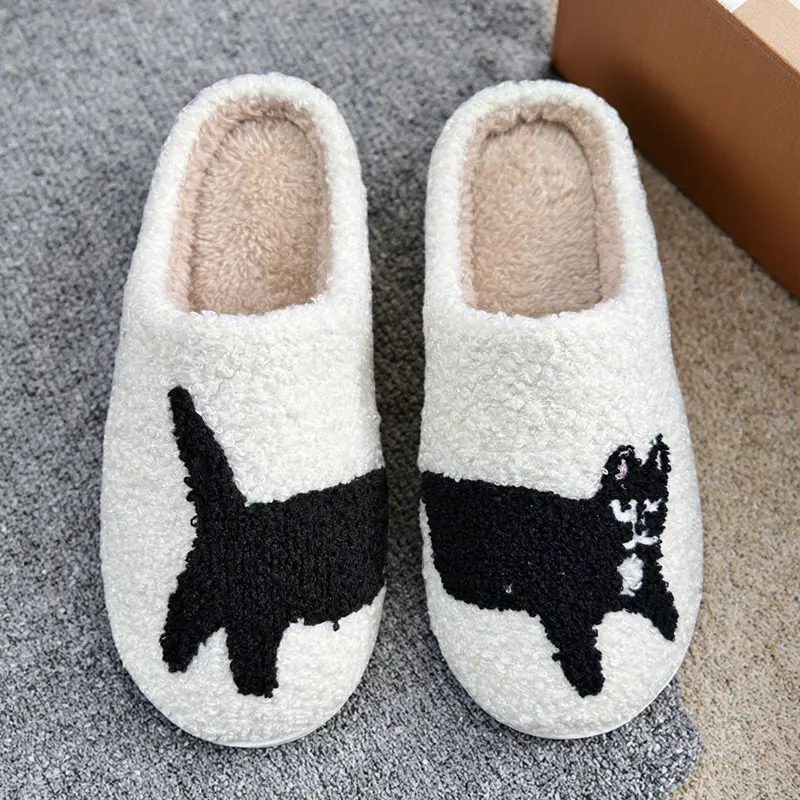 Cross-Border Shipping Cartoon Dachshund Cotton Slippers Home Cartoon Cotton Slippers Indoor Slippers Home Slippers