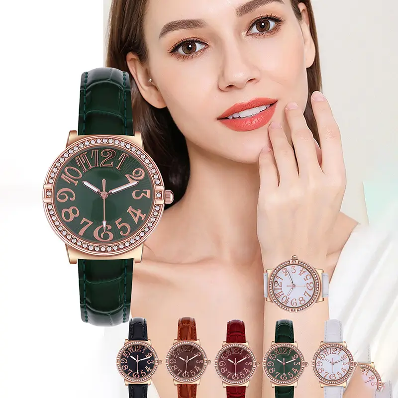 Classic White Diamond Watch Gift Set for Women - Image 6