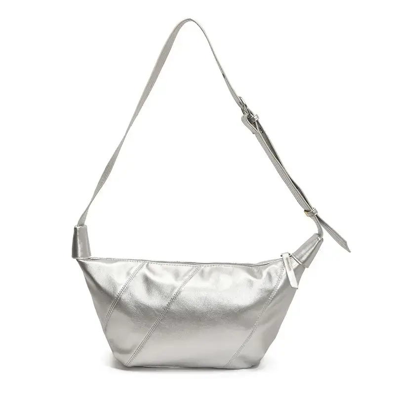 2025 Summer Women's Cream Shoulder Crossbody Bag Large Capacity - Image 2