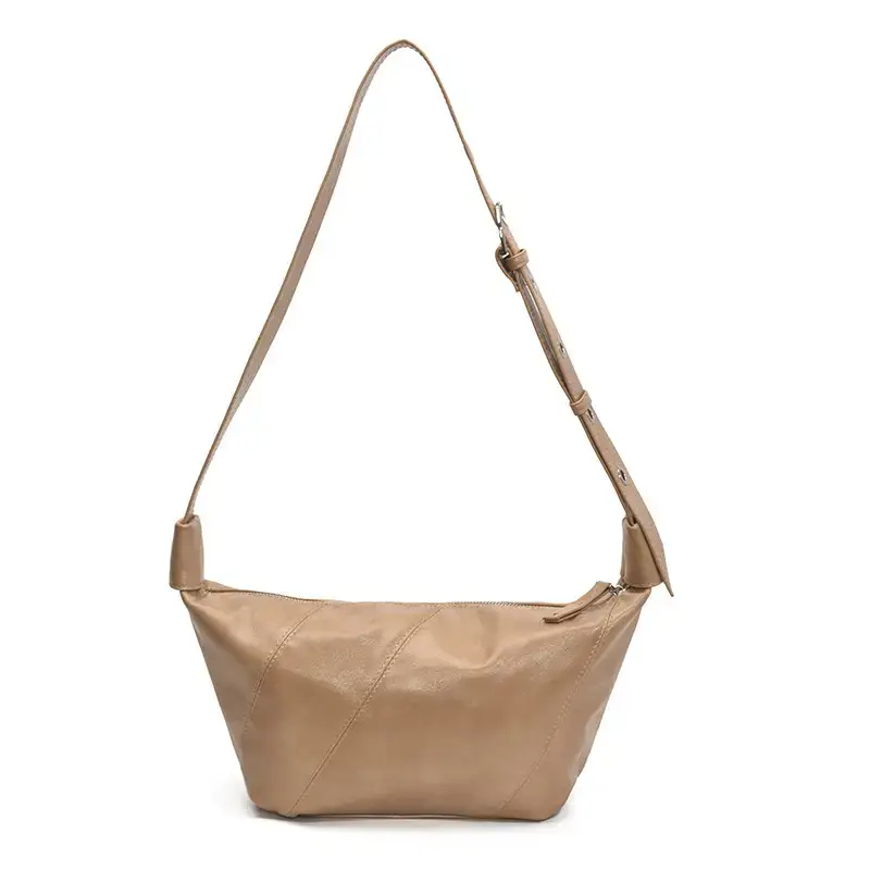 2025 Summer Women's Cream Shoulder Crossbody Bag Large Capacity - Image 4