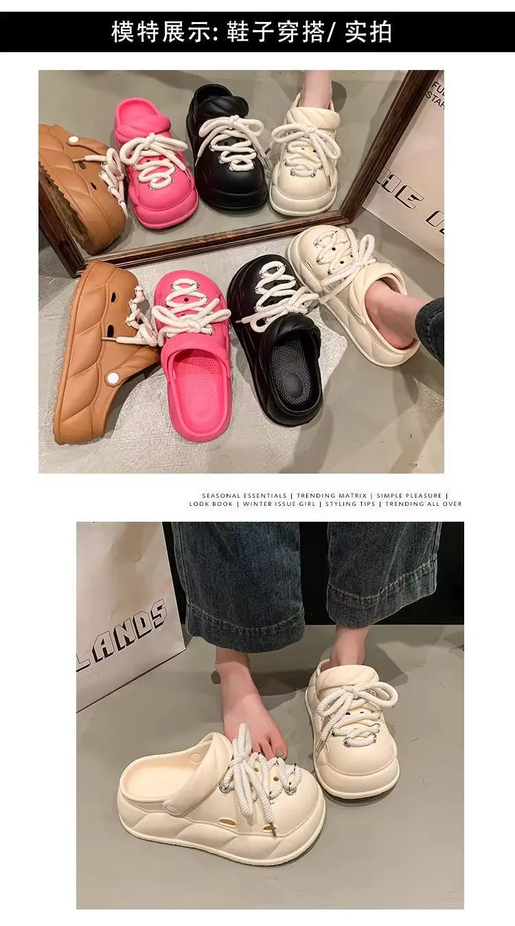 Women Beach Sandals with Rope Buckle & EVA Sole — feature 20