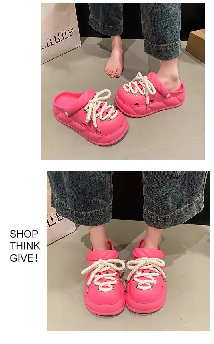 Women Beach Sandals with Rope Buckle & EVA Sole — feature 31