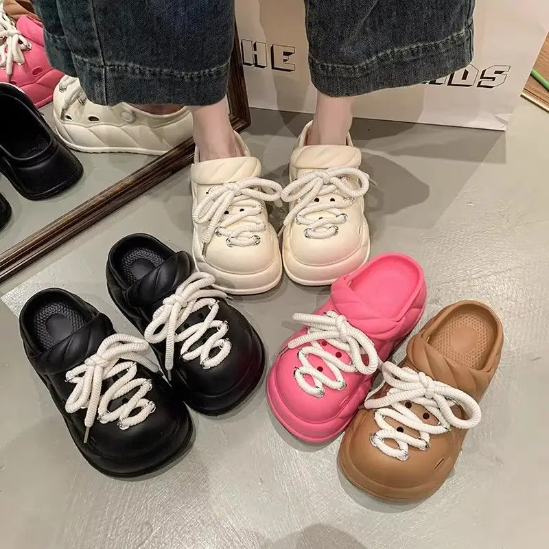 Women Beach Sandals with Rope Buckle & EVA Sole — feature 36
