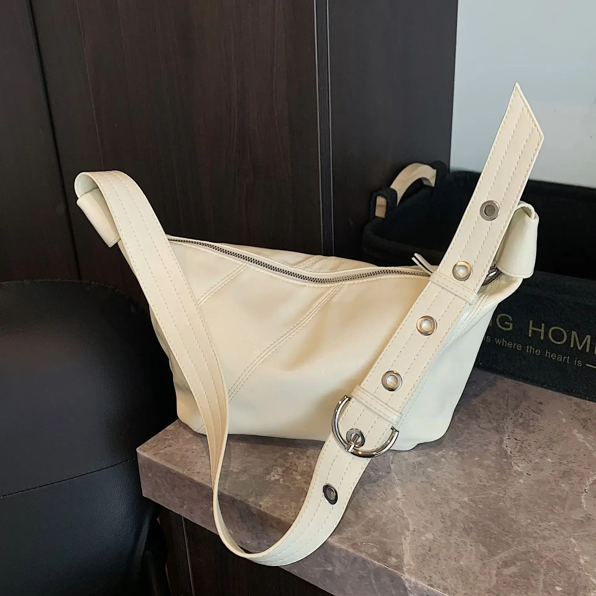 Silver Crossbody Bag Women 2025 Large Capacity - Image 8