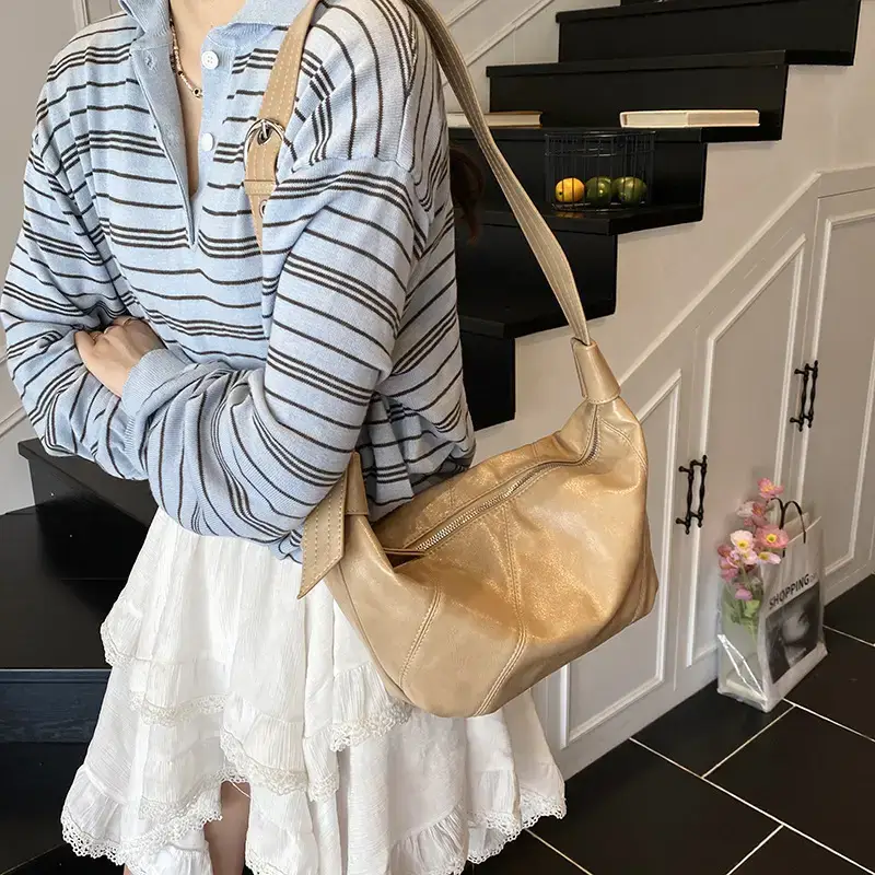 Silver Crossbody Bag Women 2025 Large Capacity - Image 9